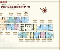 Tonkin 1 - 2pn + 1 diện tích 72m2 giá 3,48 tỷ. Căn cuối cùng có giá tốt nhất (có phương án vay 0đ) - 3