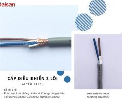 Cáp điều khiển 2 lõi chống nhiễu và không chống nhiễu - 2