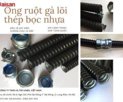 Ống ruột gà lõi thép phụ kiện bảo vệ các loại dây điện