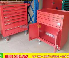 Tủ đựng đồ nghề 2 cánh 2 ngăn kéo( Tủ đồ nghề 3 ngăn) - 3