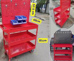 Tìm hiểu mẫu xe đẩy đồ nghề đa năng kèm bảng treo - 3