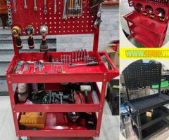 Xe để đồ nghề 3 ngăn KT C810xD830xR400mm - 6