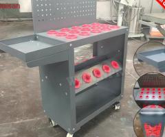 Xe đẩy đồ nghề 3 tầng - GIẢI PHÁP VẬN CHUYỂN CHO BÁC THỢ - 5