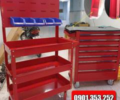 Tủ dụng cụ đồ nghề 7 ngăn màu đỏ - 2