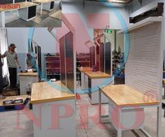 Bàn nguội thao tác cơ khí - TỐI ƯU KHÔNG GIAN - 3