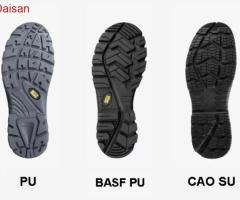 So sánh đế giày Basf PU và Cao su – Lựa chọn nào tốt?
