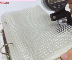 Giá bán sỉ màng nhựa pvc lưới 5mm có sợi định hình