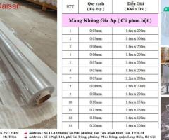 Nhà phân phối cuộn nhựa pvc dẻo trong suốt toàn quốc