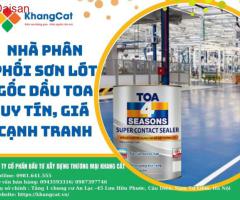 Nhà phân phối sơn lót gốc dầu TOA uy tín, giá cạnh tranh