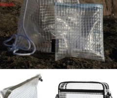 Cuộn nhựa pvc giá bao nhiêu? Lưới 10mm sợi polyester - 3