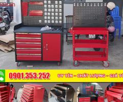 Tủ đồ nghề 3 tầng mở (loại xe đẩy 3 ngăn - 3
