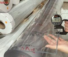 Cuộn nhựa pvc dẻo trong suốt giá tốt tại Bắc Ninh
