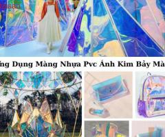 Màng pvc dẻo – Ánh kim bảy màu chất lượng cao, giá rẻ - 3