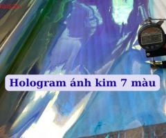 Kiếng hologram ánh kim 7 màu - Altek pvc