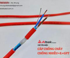 Cáp chống cháy chống nhiễu +E +GFT nâng cao khả năng chịu nhiệt