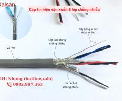 Cáp tín hiệu 2 lớp chống nhiễu (Al foil+lưới đồng đan) Altek Kabel