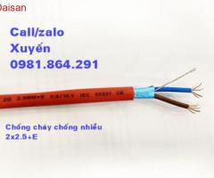 Cáp tín hiệu chống cháy chống nhiễu 2x1.0,2x1.5,2x2.5mm2 Altek Kabel - 2