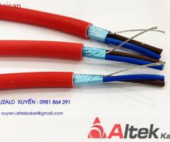 Cáp tín hiệu chống cháy chống nhiễu 2x1.0,2x1.5,2x2.5mm2 Altek Kabel - 3