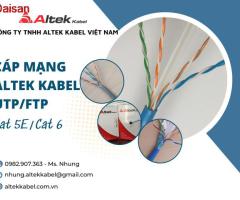 Cáp mạng UTP/FTP cat5e, cat 6 Altek Kabel chính hãng