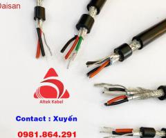 Dây cáp tín hiệu vặn xoắn 22AWG 2Pair, giá tốt Altek Kabel