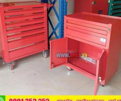 Tủ đồ nghề 2 ngăn kéo khóa + cửa mở(Tủ đồ nghề 3 ngăn) - 2