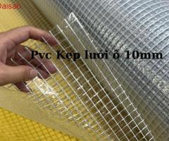 cuộn màng nhựa pvc dẻo kẹp lưới sợi polyester - 2