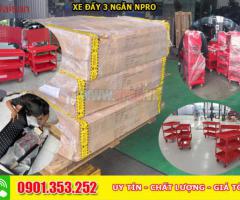 Xe Đẩy 3 Ngăn Có Móc Treo – Giải Pháp Hoàn Hảo Cho Đồ Nghề Xe Máy - 2