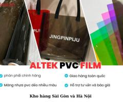 màng nhựa pvc dẻo trong suốt - màu xám khói - 2