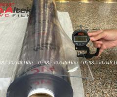 Màng nhựa PVC dẻo dày 3mm là loại vật liệu nhựa PVC trong suốt - 2