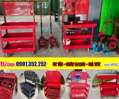 Xe Đẩy Đựng Vật Tư, Phụ Kiện 3 Tầng – Giải Pháp Cho Xưởng & Gara - 3