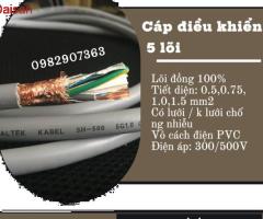 Cáp Điều Khiển 5 Lõi phân phối Hà Nội, Đà Nẵng, TP HCM - 3
