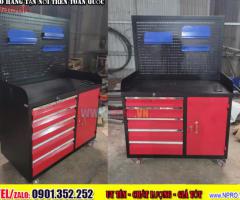 Tủ đựng đồ nghề vật tư kèm bảng treo 6 ngăn - 3