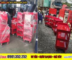 Xe đẩy 3 ngăn đựng & treo đồ nghề - Tiện lợi cho xưởng Gara - 3