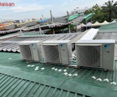 Lắp đặt Máy lạnh giấu trần Daikin 3hp cho khách sạn – nhà phố.
