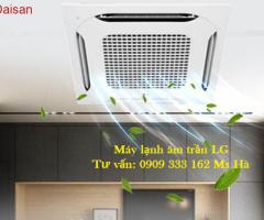 Lắp đặt Máy Lạnh Âm Trần LG ZTNQ36GNLA0 cho nhà hàng
