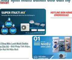 Thi Công Máy Lạnh Multi Daikin Cho Căn Hộ – Giải Pháp Tiết Kiệm, Hiện Đại Và Hiệu Quả