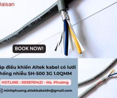 Cáp điều khiển Altek kabel có lưới chống nhiễu SH-500 3G 1.0QMM - 2