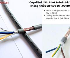 Cáp điều khiển Altek kabel có lưới chống nhiễu SH-500 3G 1.0QMM - 3