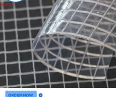 Nhựa dẻo pvc kẹp lưới sợi polyester - bạt che
