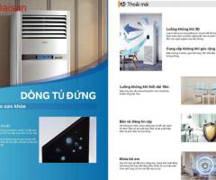 Thi công Máy lạnh tủ đứng Aqua 5.0HP chuyên nghiệp tại Quận 2
