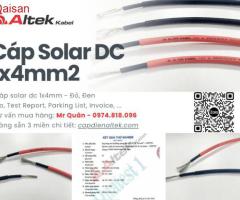 Dây cáp solar DC 1x4mm² 1500V – Altek Kabel - 2