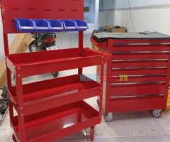Tủ Sắt Đựng Đồ Nghề Nhà Xưởng Tiện Sửa Xe