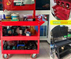 kệ dụng cụ ba tầng lưu trữ và di chuyển các loại đồ nghề - 5