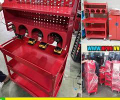 kệ dụng cụ ba tầng lưu trữ và di chuyển các loại đồ nghề - 6