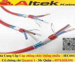 Cáp chống cháy chống nhiễu Altek Kabel – Giá xưởng - 2