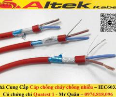 Cáp chống cháy chống nhiễu Altek Kabel – Giá xưởng - 3