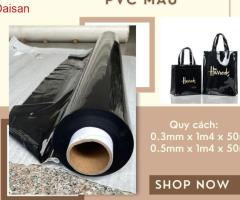 Bán màng nhựa pvc dẻo trong suốt nhiều màu