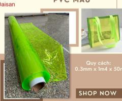 Bán màng nhựa pvc dẻo trong suốt nhiều màu - 2