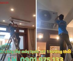 Có Nên Lắp Máy Lạnh Âm Trần LG 1 Hướng Thổi Không? Đánh Giá Chi Tiết Từ A–Z