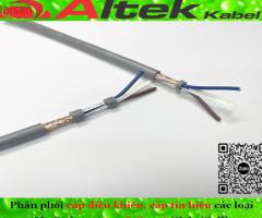 Altek Kabel: Cáp tín hiệu 2 lõi 0.75 bọc kim chống nhiễu